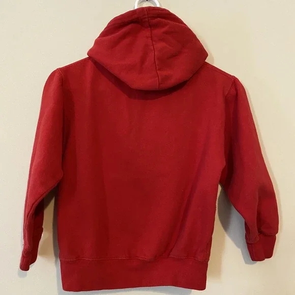 Cat In The Hat Hoodie YOUTH Small/Med Red Pullover Thing One 1 Universal Studios - Picture 4 of 4